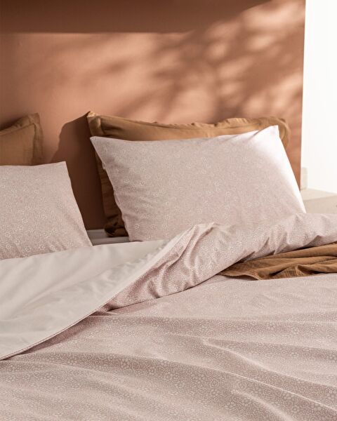 Alida Double Size Duvet Cover Set - Ranforce Patterned - 4