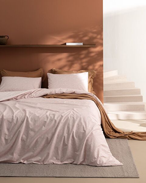 Alida Double Size Duvet Cover Set - Ranforce Patterned - 0