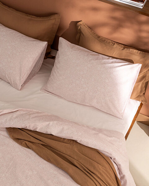 Alida Double Size Duvet Cover Set - Ranforce Patterned - 3