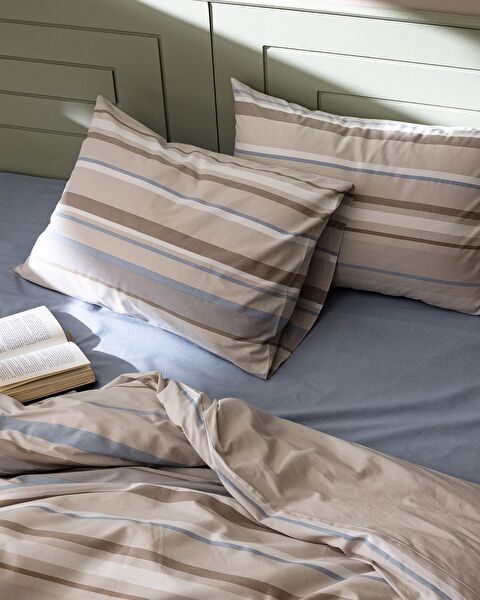 Armande Double Size Duvet Cover Set - Ranforce Patterned - 5