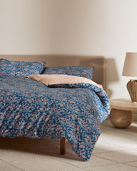 Ensemble de housse de couette double imprimé Jacalyn - 0