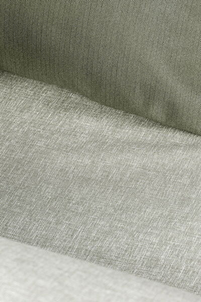 Ensemble de Housse de Couette Double en Coton Imprimé Cher - Kaki - 3