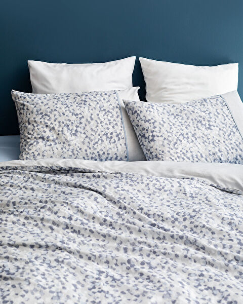 Margaux King Size Coco Crep Baskılı Nevresim Takımı - 1