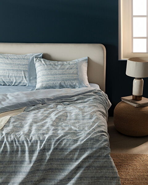 طقم غطاء لحاف مطبوع بحجم كينغ كوكو كريب من بانسي - 1