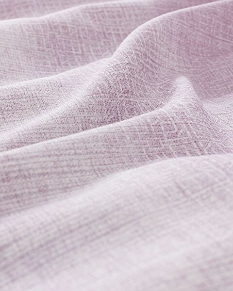 Adelya King Size %100 Pamuk Madame Coco Crep Baskılı Nevresim Takımı - Mürdüm - 2