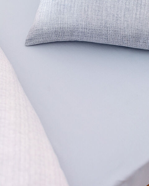 Adelya kingsize 100% katoen Madame Coco Crep bedrukte dekbedovertrekset - blauw - 3