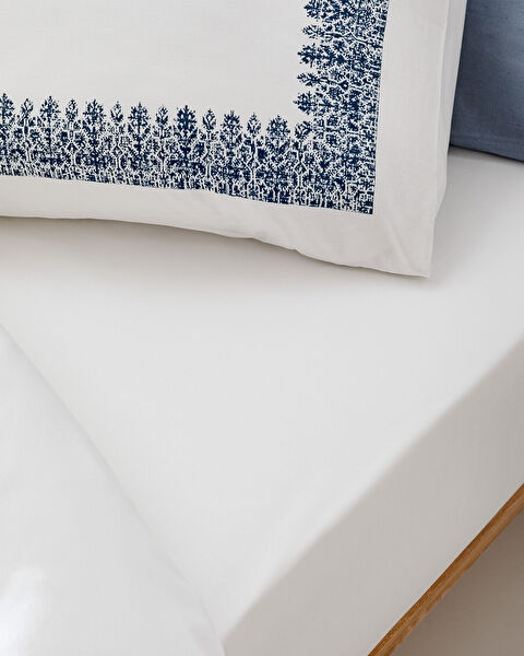 Serre King Size Duvet Cover Set - Navy Blue - 3