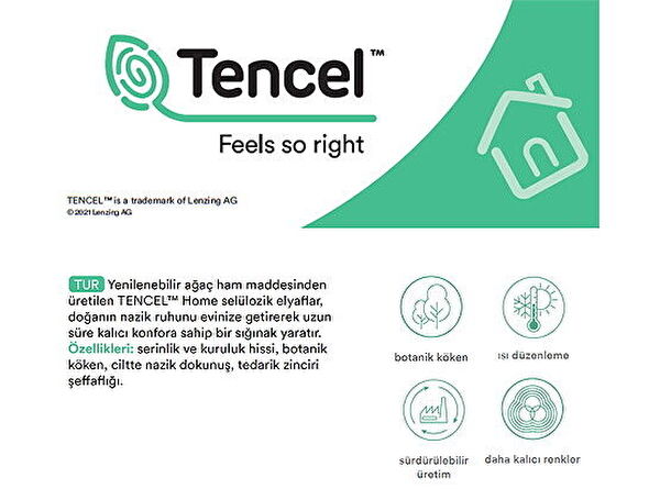 Loire King Size Tencel Duvet Cover Set ( TENCEL:trade_mark: ) - Navy Blue - 7