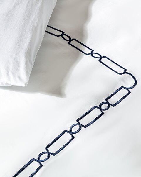 طقم غطاء لحاف مطرز مقاس كينج من Lis - ساتان - 3