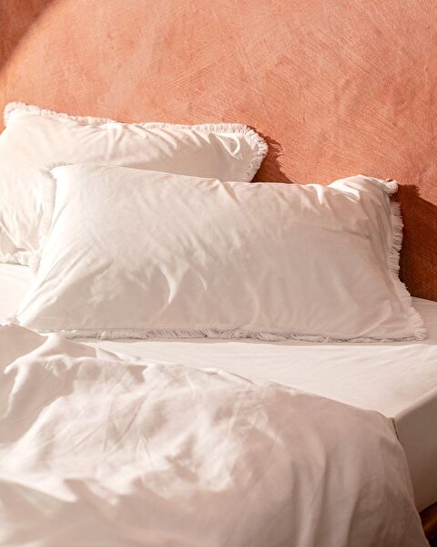 Sona King Size Tassel Duvet Cover Set - 2