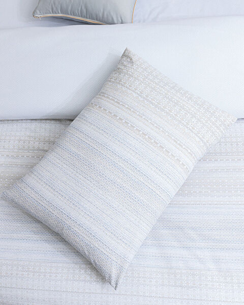 Niort King Size Duvet Cover Set - Ranforce Patterned - 4