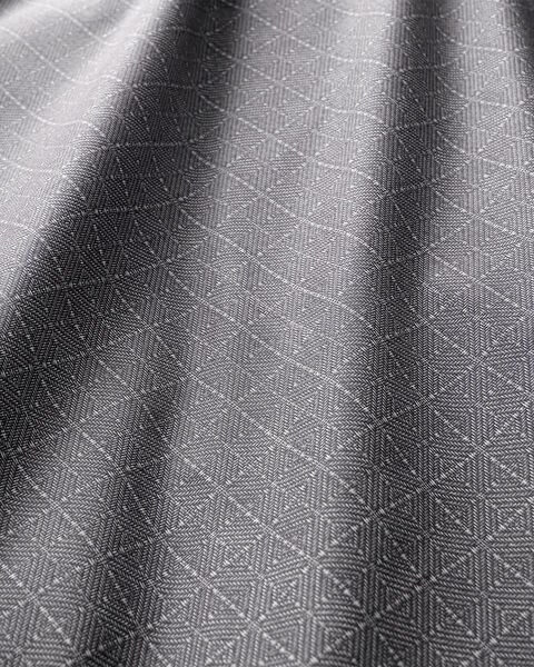 Odette kingsize Ranforce dekbedovertrekset met print - antraciet - 5