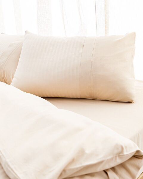 Adrien kingsize geribbelde dekbedovertrekset - 3