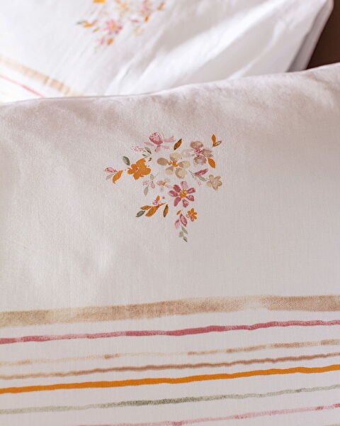 Squirre King Size Ranforce Printed Duvet Cover Set - 4