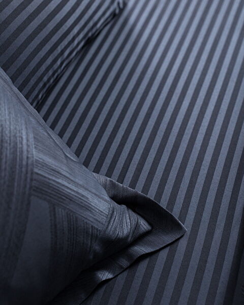 Parure de lit Dreux King Size en satin jacquard - 2