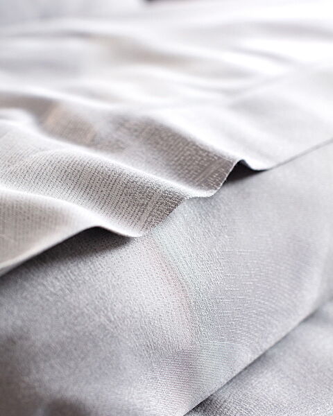 Orly King Size Jacquard Satin Duvet Cover Set - 4