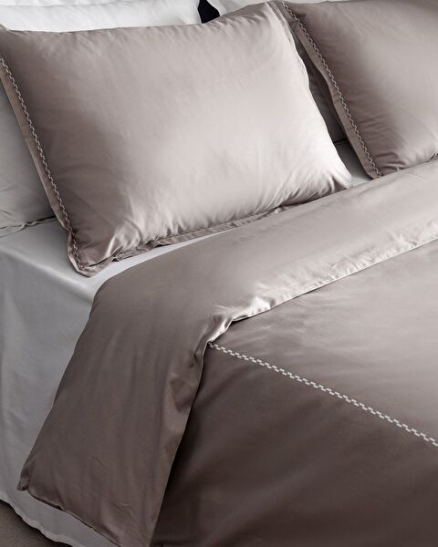 Laila Duvet Cover Set - Embroidered - Satin - 1