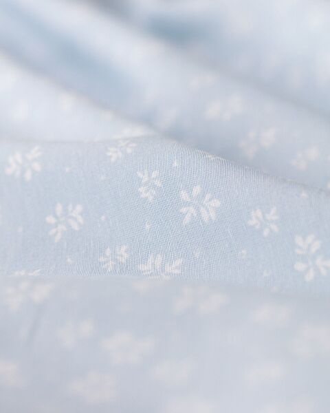 Marlie Kingsize 100% katoenen Ranforce dekbedovertrekset met print - Blauw - 6