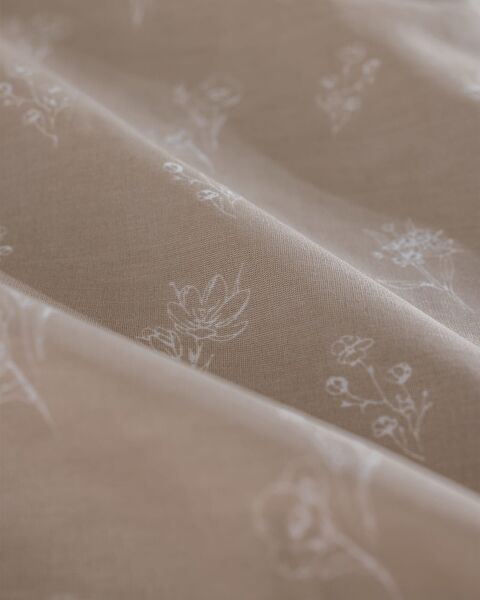 Rever Kıng Size Duvet Cover Set - Ranforce Patterned - 5