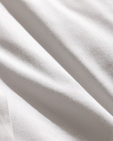 Magou Kingsize 100% katoenen geborduurde satijnen dekbedovertrekset - Wit - 6