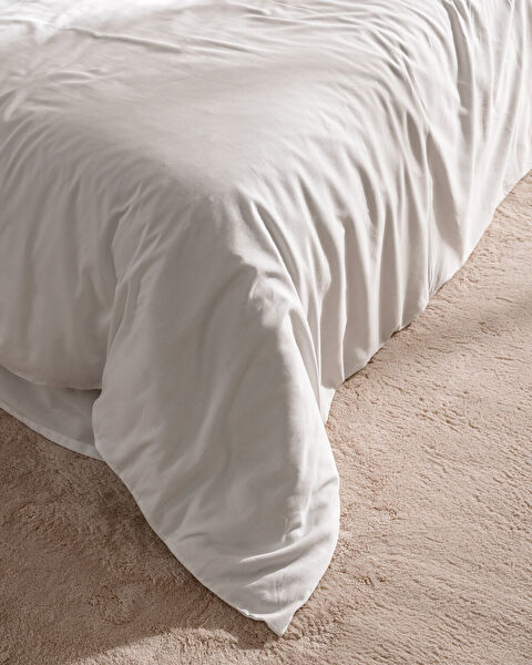 Marion Kıng Sıze Embroıdery Satın Duvet Cover Set - 2