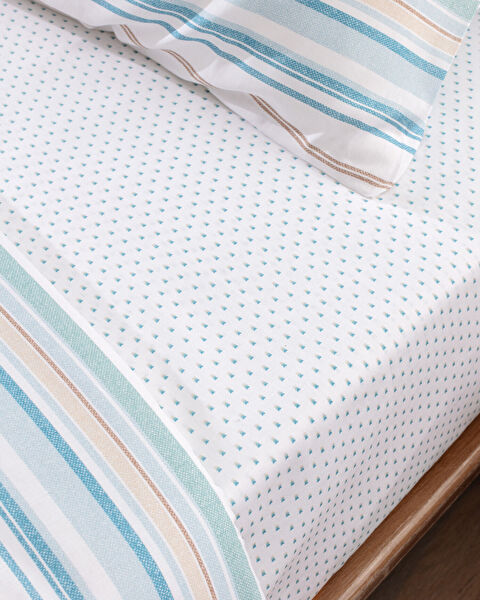 Sorel Kıng Sıze Duvet Cover Set - Ranforce Patterned - 4
