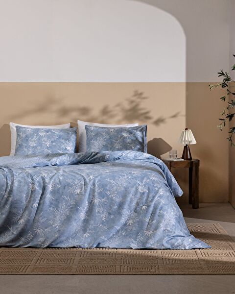 Jannie King Size Ranforce Baskılı Nevresim Takımı - 0