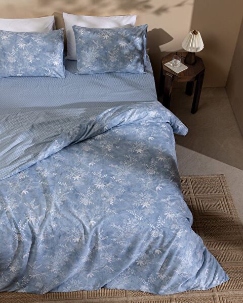 Jannie King Size Ranforce Baskılı Nevresim Takımı - 1