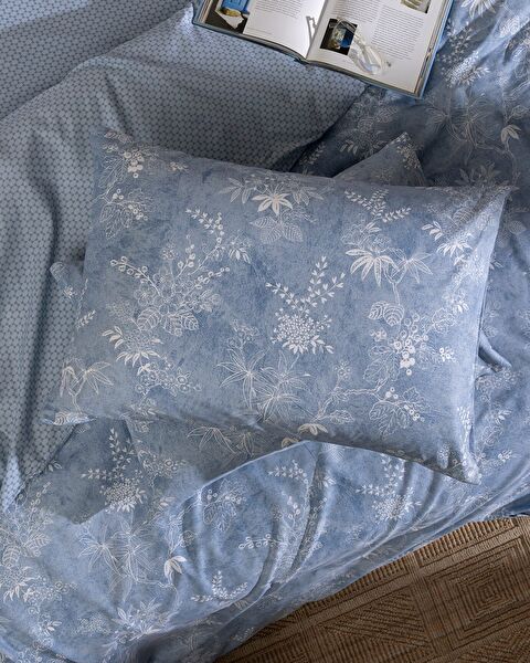 Jannie King Size Ranforce Baskılı Nevresim Takımı - 5