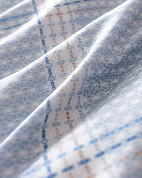 Klaw Kıng Sıze Duvet Cover Set - Ranforce Patterned - 4