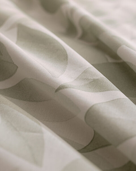 Feuille Kıng Sıze Duvet Cover Set - Ranforce Patterned - 6