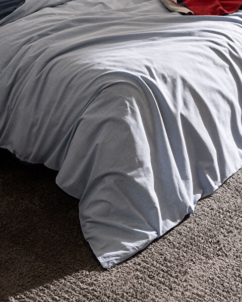 Ruben King Size Duvet Cover Set - Ranforce Patterned - 5