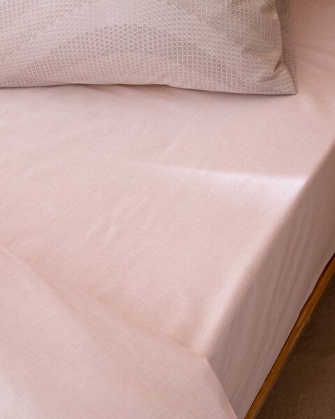 Suivre King Size 100% Cotton Ranforce Printed Duvet Cover Set - Powder - 3