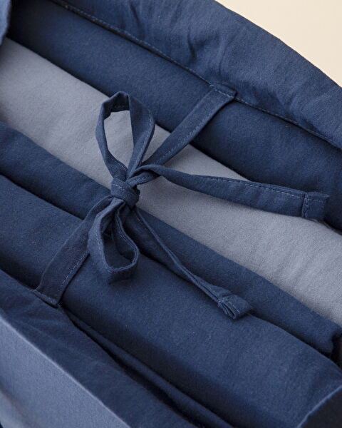 Aimon King Size Tied Duvet Cover Set - 8