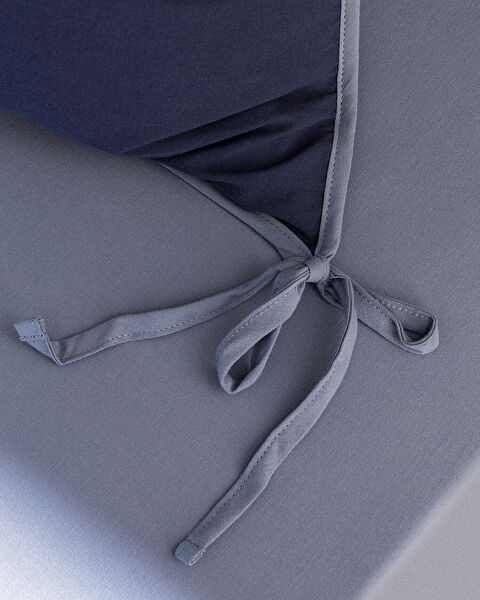 Aimon King Size Tied Duvet Cover Set - 4