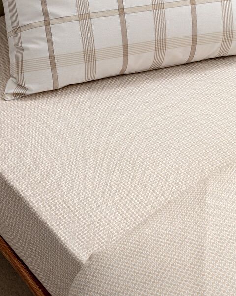 Aluin King Size Ranforce Printed Duvet Cover Set - 4