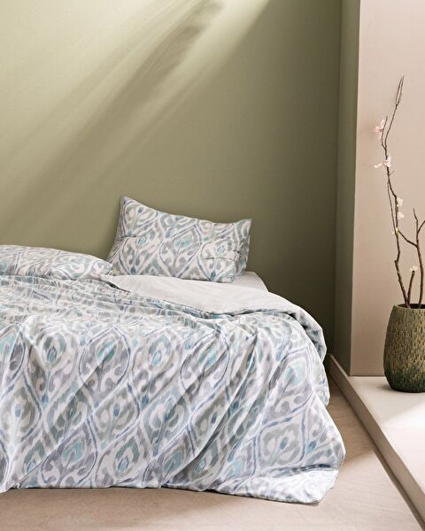 طقم غطاء لحاف مطبوع من نوريس مقاس كينج مرن من رانفورس - 0