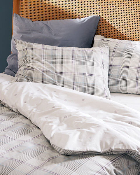 Fontaine kingsize 100% katoenen Ranforce bedrukte dekbedovertrekset - kaki - 2