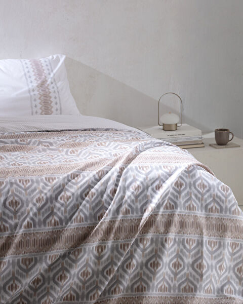 طقم غطاء لحاف مطبوع مقاس كينغ من أبريال - 1