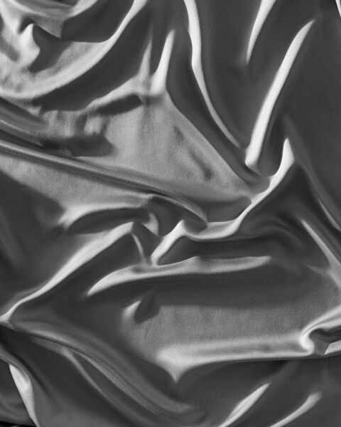 Samoa King Size Bamboo Satin Duvet Cover Set - Gray - 5