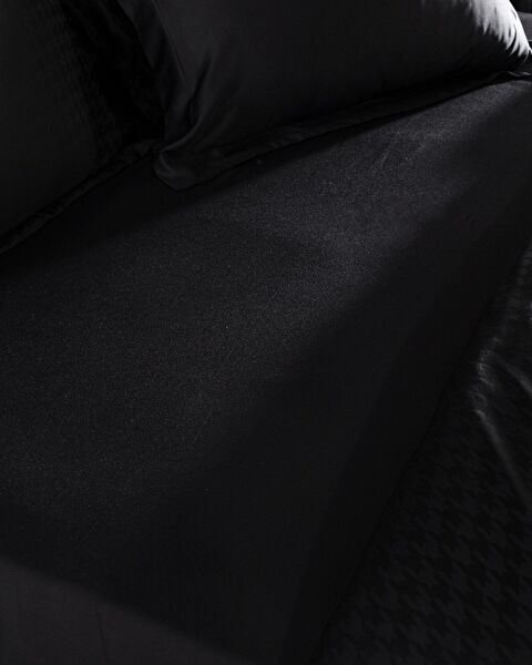 طقم غطاء لحاف من الساتان الخيزران مقاس كينغ من لون لون - 4