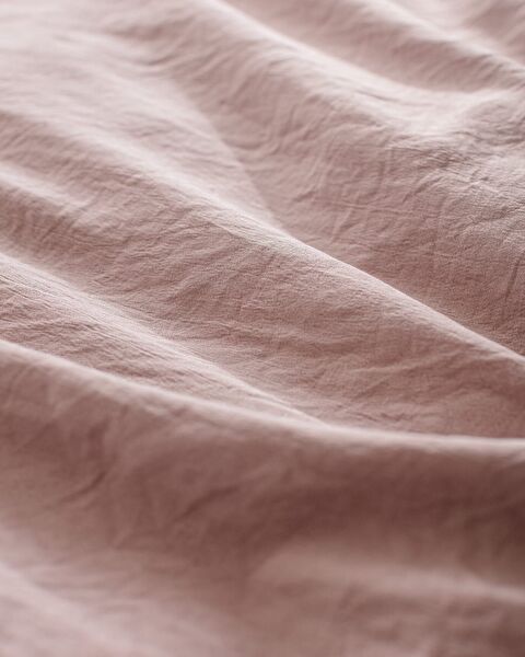 Mona kingsize microvezel elastische dekbedovertrekset - poeder - 4