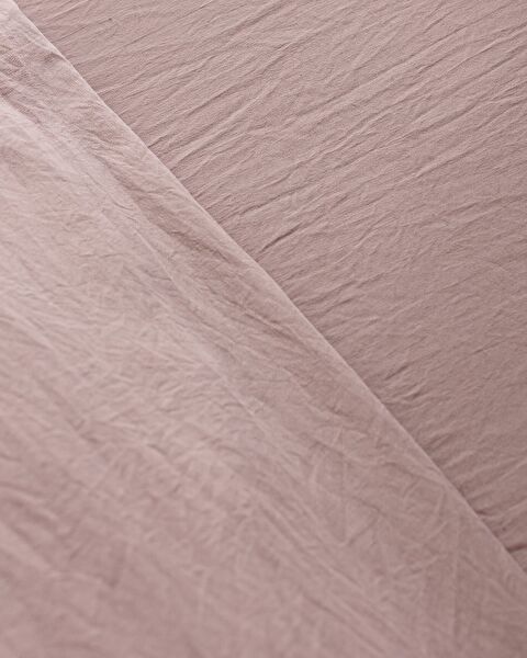 Mona kingsize microvezel elastische dekbedovertrekset - poeder - 5