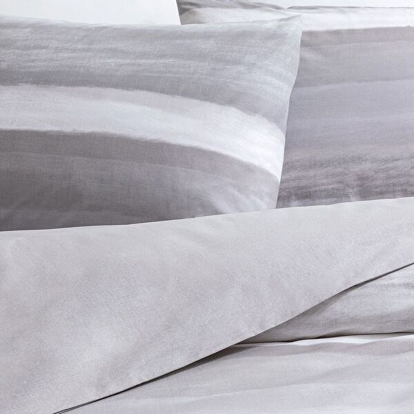 طقم غطاء لحاف مطبوع مقاس كينغ من نون - 1