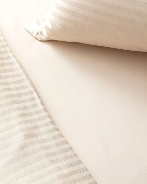 Elicia Kıng Sıze Strıped Satın Duvet Cover Set - 3