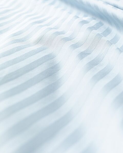 Elicia Kıng Sıze Strıped Satın Duvet Cover Set - 4