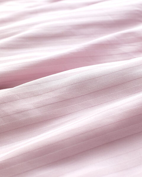 Elicia Kıng Sıze Strıped Satın Duvet Cover Set - 4