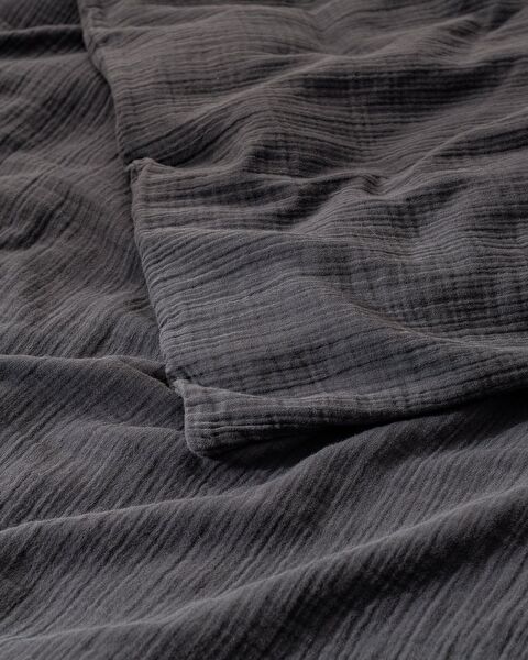 Marla Muslin Super King Size Duvet Cover Set Elastic - 5