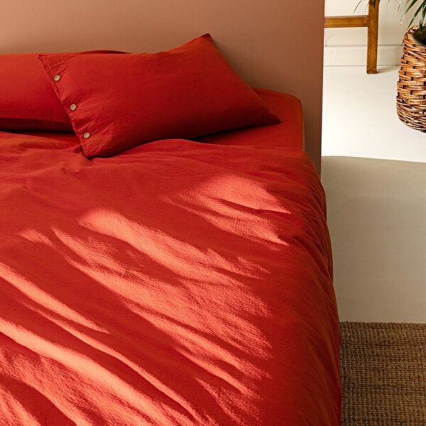 ليندا طاقم شراشف لسرير مقاس شخص للغسل كوفرة - 1