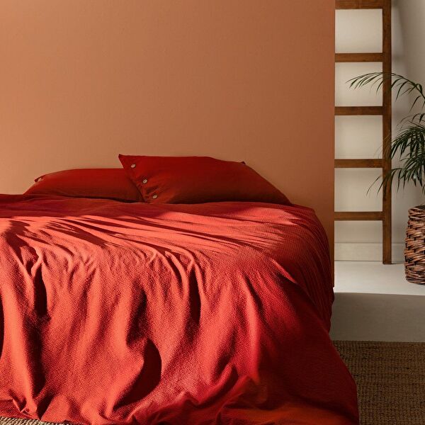 ليندا طاقم شراشف لسرير مقاس شخص للغسل كوفرة - 0